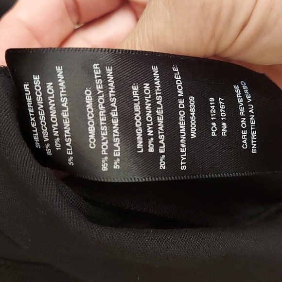 ALICE + OLIVIA Employed Black Fit and Flare Long Sleeve Bateau Neckline … - Picture 10 of 11